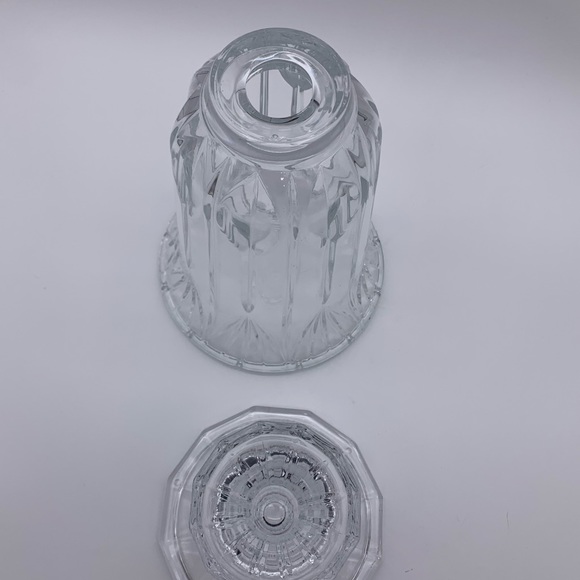 Vintage Imperial Makayla 12" Cleo Hurricane 24% Lead Crystal Candle Holder 2pcs. - Picture 15 of 16